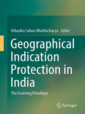 cover image of Geographical Indication Protection in India